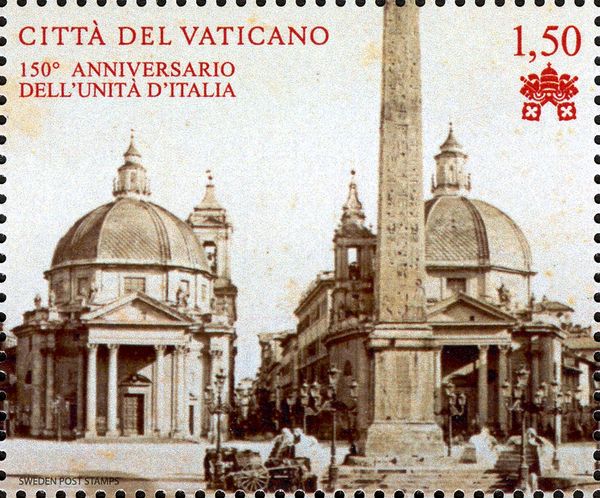 People's square in Rome