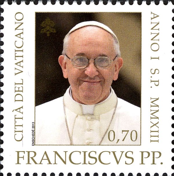 Pope Francis smiling