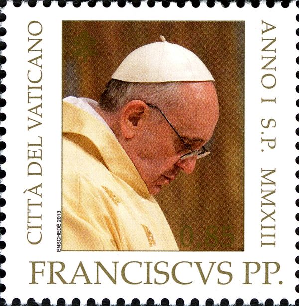 Pope Francis in prayer