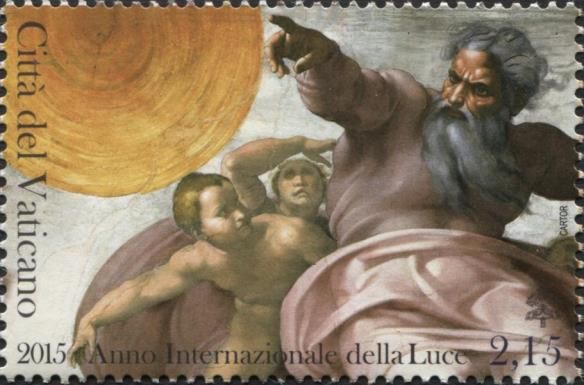 Creation of the stars, by Michelangelo