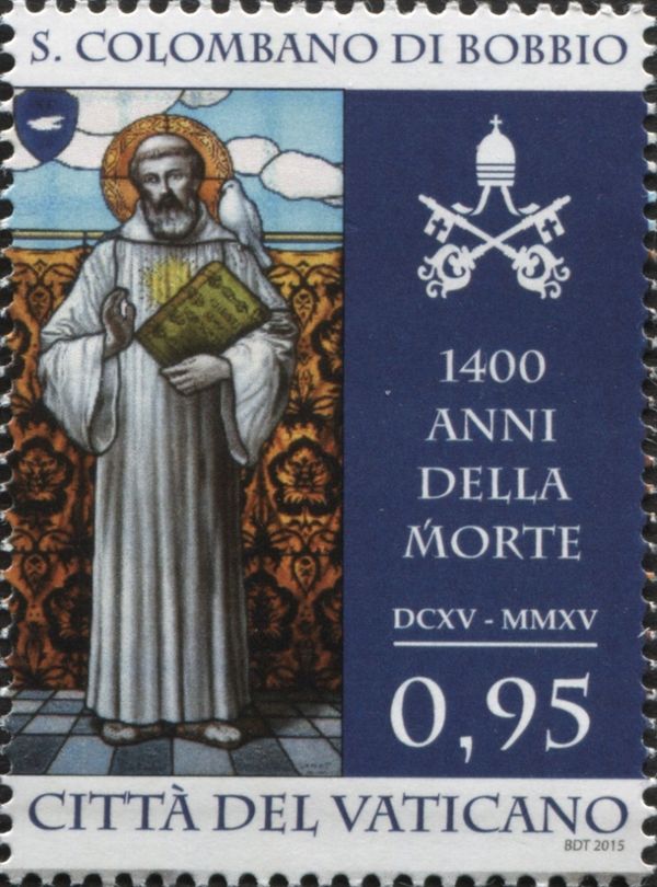 1400th Death Anniversary St. Columban of Luxeuil (540–615)