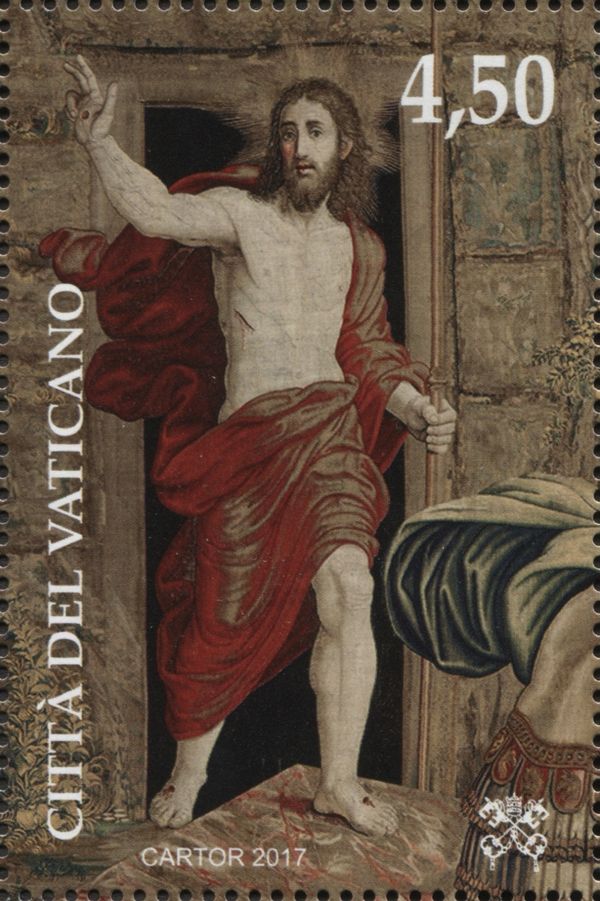 Resurrection; Tapestry by Pieter Coecke van Aelst (1531)
