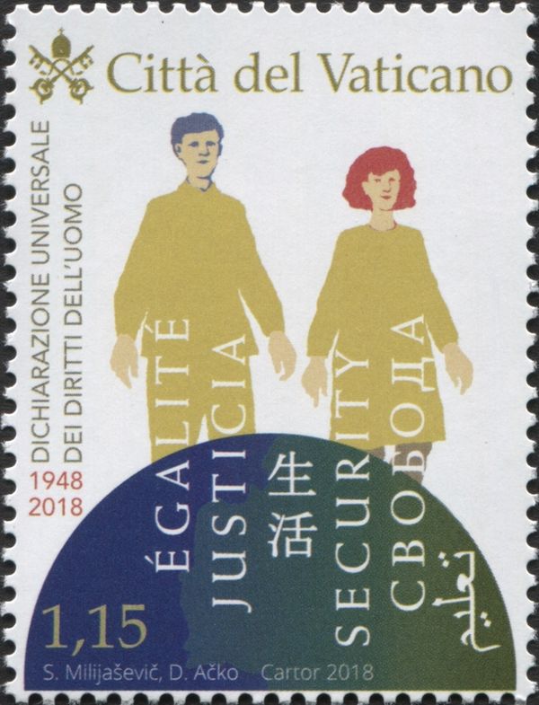 Globe with Inscription, Man and Woman