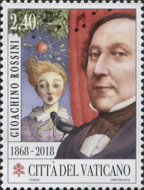 150th Death Anniversary of Gioachino Rossini (1792–1868)