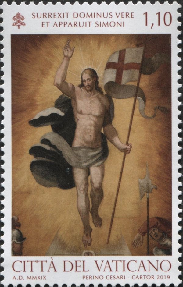 Risen Christ, Perino da Perugia