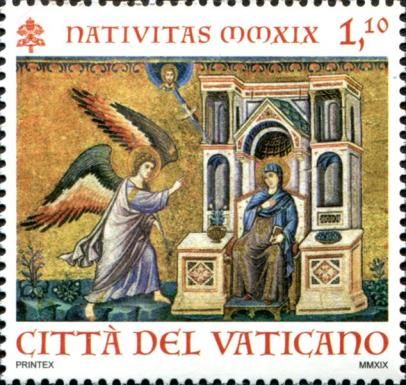The Annunciation by Pietro Cavallini