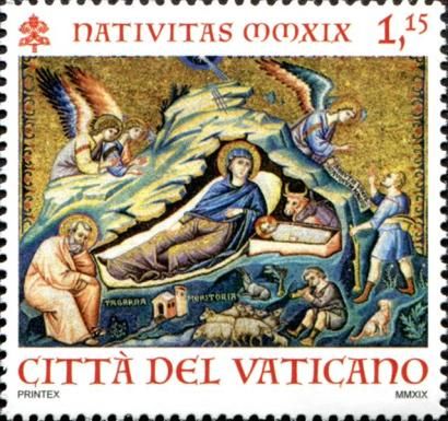 The Nativity by Pietro Cavallini