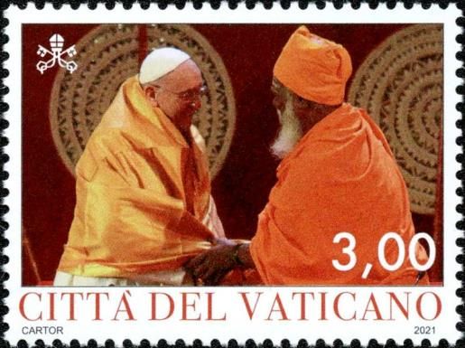 Pope Francis and Ndu-Kurukkal SivaSri T. Mahadeva