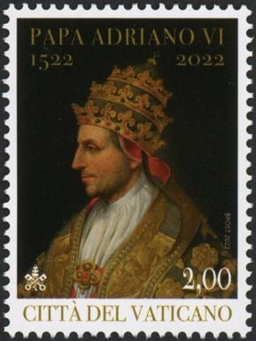 Papcy of Pope Adrian VI, 500th Anniversary