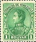 Simón Bolívar facing left