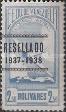 Panoramic View of Venezuela, Overprinted