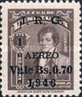 Diego Bautista Urbaneja (1782-1856) Overprinted