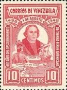 Christoph Columbus, ship, indian and map