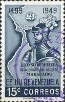 Alonso de Hojeda and map