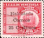 Telegraph Stamps overprinted