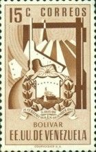 Coat of arms of Bolívar, metal ore mining