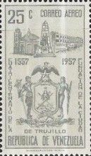 Coat of Arms of Trujillo, Bolivar Monument and Trujillo Hote