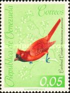 Vermilion Cardinal (Richmondena phoenicea) (see Description)