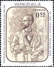 "Arturo Michelena" (self portrait)