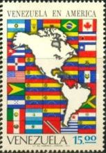 Map of the Americas