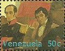 Detail of Bolivar Angostura Congress Painting by Tito Salas