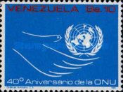 Hand and UN Emblem