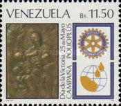 Polio Victims, Pictured on Bronze Relief