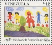 Five Children Around Tree