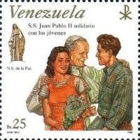 Pope and Man, woman