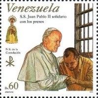 Pope and Man in prison
