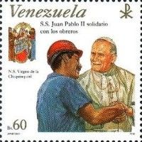 Pope and Working man