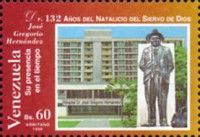 Vargas Hospital, statue, portrait of Hernández