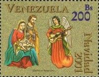 Holy Family and Angel with guitar