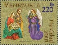 Holy Family and Angel with a trumpet