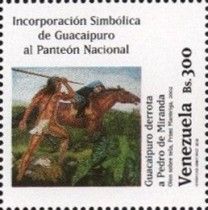 Guacaipuro defeats Pedro de Miranda