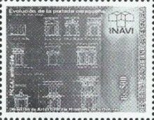 Architectural drawings in Caracas building