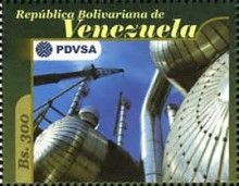 Crane above turbines, Puerto La Cruz Refinery