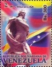 Francisco de Miranda, photomontage by Fernando Acosta