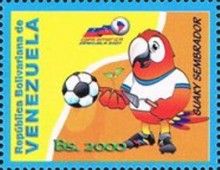 Mascot: Guaky as a sower