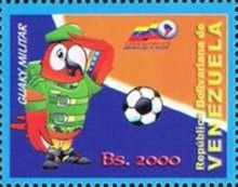 Mascot: Guaky as a military man