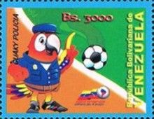 Mascot: Guaky as a police man