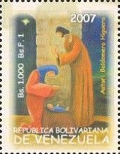 Holy family by Baldomero Higuera