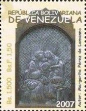 Holy family by Margarita Pérez de Lamanna