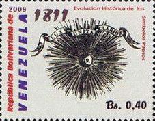 Coat of Arms from 1811 (Sun and banner)