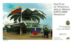 Emblem and venezolean Pavillion