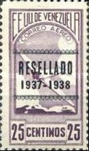 Panoramic View of Venezuela, Overprinted