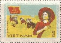 Women harvesting rice