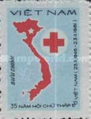 Map of Vietnam and Red Cross