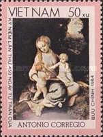 The Virgin and Child with Saint John, A. Corregio