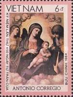 Madonna and Child with Two Musician Angels, A. Corregio